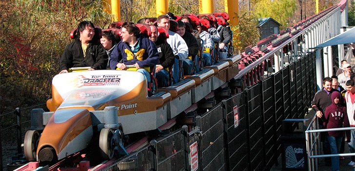 Montaña rusa Top Thrill Dragster