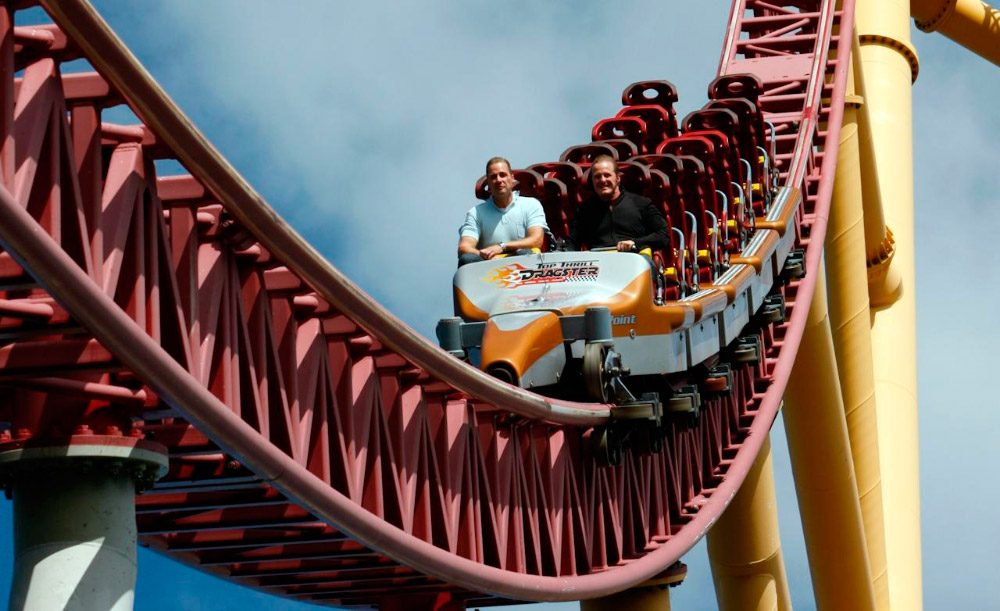 Top Thrill Dragster, parque temático Cedar Point